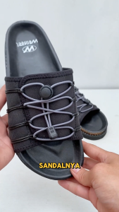 MUHSA.CO-Sandal Slide Pria Casual /slop Trevelling Sandal Santai-Alto Orca Footbed