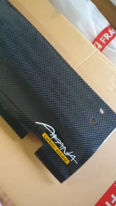 แผ่นปิดท้ายเชฟโคโรราโด้ คาร์บอน ปิดท้ายเชฟคาร์บอน ลาย2 ลาย4 ลายF1 งานเหล็ก งานไฟเบอร์อย่างดี แถมน็อตติดตั้ง