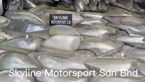 Peugeot 406 Head Lamp Lens Cover 2004 2005 2006