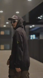 Hoodie jaket sweater pria Stone Island fulltag & full label premium