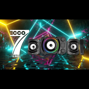 VINNFIER ECCO 7 BTU 2.1 Bluetooth Karaoke Speaker USB Powered 50W Max USB Pendrive FM Radio Micro SD Slot Aux In TV