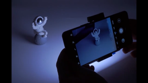 didi-V11RGB portable mobile phone fill light คลิปเติมแสงวิดีโอ โทรศัพท์มือถือ เซลฟี่ แผงไฟกล้อง แผงไฟเติมแสง กลางแจ้ง