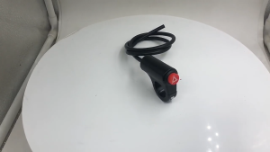 MOTORCYCLE HANDLEBAR ALLOY HAZARD SWITCH ON/OFF SIGNAL FLASHER PUSHBUTTON UNIVERSAL
