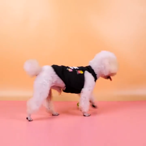 Baju Kucing Pakaian Basket Kucing Anjing POLICE Bahan Katun Kucing Anjing Pakaian Hewan Peliharaan