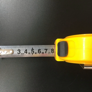 Precision 10M Stainless Steel Measuring Tape with Caliper Switch and One-Touch Retractable Design