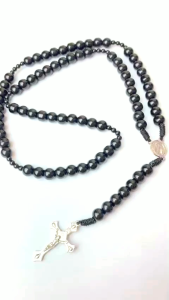 Rosario Katolik Batu Alam 8 mm Bapa Kami 77