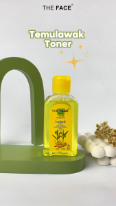 THE FACE Temulawak Toner 125ml With Allantoin & Glutathione - Melembabkan & Mencerahkan Kulit Wajah