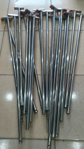 Thanh inox Tiến Đạt 201 treo quạt màn vít tường siêu chắc