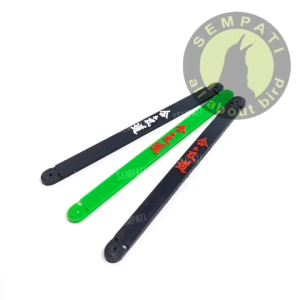 SEMPATI Jepitan Klem Tebok Sangkar Kadang Burung Lovebird Pleci Murai Pengait Plat Jepit Karet Motif Aksara Untuk Sangkar Anis Branjangan dll