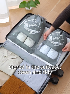 Tas Serut Sepatu & Travel Shoe Bag: Solusi Praktis untuk Pakaian & Aksesoris