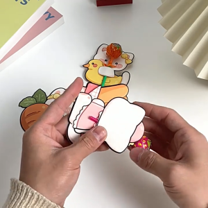 Satu Keluarga Kartu Ucapan Permen Lolipop Motif Kartun A93 Gift Card Birthday Greeting Card Lollipop