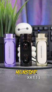 Monster XKT13 Wireless Earphone Bluetooth V5.3 HD Call Noise Cancelling Headphone Earbuds for Android IOS