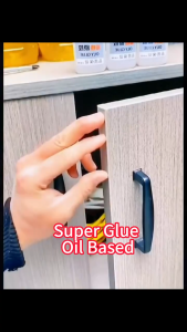 Industrial Strength Oil-Based Solvent Cement High Viscosity Fast Curing Oily Glue 50g Large Capacity Applicable to Shoes Rubber Leather Glass Ceramic Metal Wood Stone