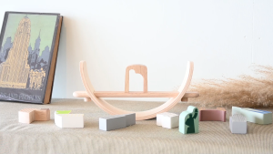 Blue Ribbon Toys ของเล่นไม้บาลานซ์เมืองนิวยอร์ก(NEW YORK CITYSCAPE) ฝึกสมดุล พัฒนากล้ามเนื้อมัดเล็ก & เรียนรู้สถานที่