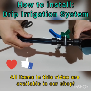 [1000m] JAPAN Drip Irrigation hose tape  Garden Farm Irrigation soaker 1000m 16mm 30cm spacing 0.3mm