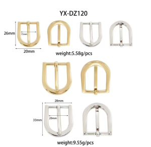 [HÀNG MỚI] (5 cái) Khóa kim cao cấp 1.5cm 2cm mặt dây nịt phụ kiện làm túi xáchYX-DZ120 #ssl_accessories