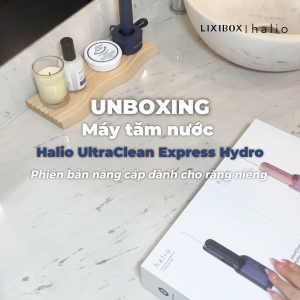 Máy Tăm Nước 2 Bình Thay Thế Halio UltraClean Express Hydro Floss Phiên Bản Nâng Cấp Dành Cho Răng Niềng