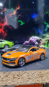 Diecast Miniatur Mainan Mobil Metal Ford Mustang GT500 1/32 Bersuara Lampu LED