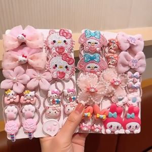 Karet Ikat Pita Rambut Sanrio Sweet Girl: Desain & Aksesori
