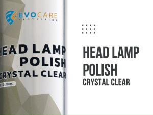 Headlamp Polish Crystal Clear Pengkilap Lampu Mobil Pembersih Mika Lampu Kendaraan - Evocare Protection