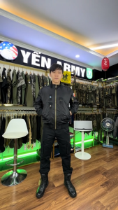 Áo Khoác Pilot Lính Nam Xịn Màu Đen / Xanh Rêu - Mã PL1981