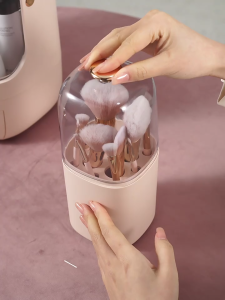 Makeup Brush Holder Storage Dust Proof Large Capacity Easy to Close Bekas Berus Makeup 化妆刷收纳