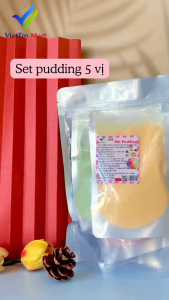 Set Làm Pudding Trứng Dâu Socola Môn Matcha VietTin Mart