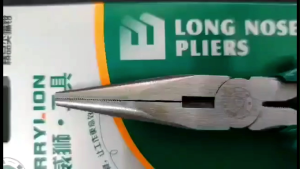 Kìm Mỏ Nhọn Cán Bọc Nhựa Hột Nổi Size 7"175mm