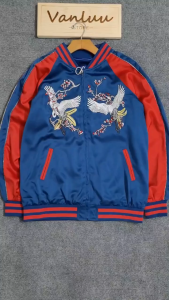 Áo Khoác Nam Nữ Áo Khoác Thêu Áo Khoác Sukajan Jacket Cho Nam Nữ Áo Khoác Bomber Thêu