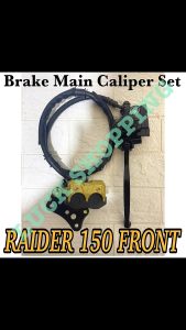 Suzuki Raider 150 Motorcycle Front Brake Master Assy With Caliper Set / Front Caliper Brake Pump