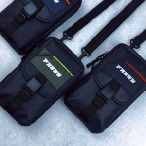 DOMPET HANDPHONE DAN KARTU FANSY LEROY - TAS SELEMPANG PRIA WATERPROOF