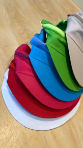 Topi Caddy Resleting Wanita Olaharaga Senam Rimba Sport Zumba Pawai