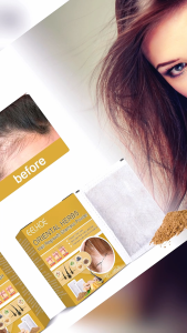 Ginger hair growth hair wash powder Hair wash package Hair wash powder hair conditioner Hair conditioner package