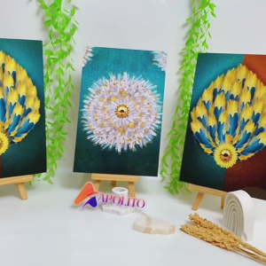 HIASAN DINDING KAMAR AESTHETIK (20X30 CM ) GOLD MODERN ART APOLITO WALL DECOR HIASAN DINDING AESTETIC ABSTRAK