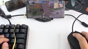 Bộ Chuyển đổi chơi game LINGZHA 2 - LINGZHA 2 PRO - Lingzha 3 kết nối bàn phím chuột dành cho điện thoại Android/IOS chơi game PUBG Mobile