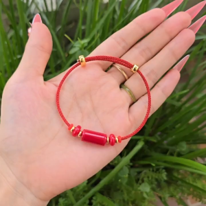 Q18 Vòng lu thống 2 đồng điếu Ngọc Huyết ko kén mệnh - Phong Thủy TUDO