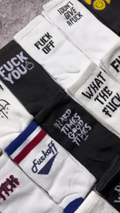 Kaos Kaki Oldschool Motif Skate Panjang Premium - Hosela Project