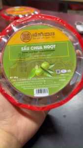 Ô Mai Sấu Chua Cay Chua Ngọt hộp 180g - Hà Nội Xưa