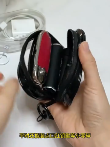 กล่องบรรจุสายข้อมูล กล่องเก็บสายเคเบิล กระเป๋าเคส PVC หูฟัง ทรงกลม แบบใส พกกุญแจ ลิปสติก พาง่าย มีซิป กันน้ํา กันฝุ่น สําหรับเดินทาง กลางแจ้ง