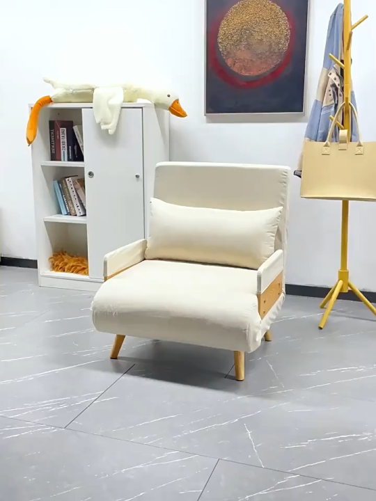 โซฟาปรับนอน โซฟาเบด  sofa bed โซฟา 1 ที่นั่ง โซฟาปรับเอนได้  มีให้เลือก 3 สี