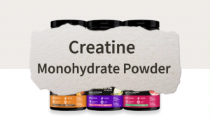 Ozmolts Creatine Monohydrate Powder Improve Muscle Mass Workout Drink Supplements for Fitness Creatine Powder Increase Energy Strawberry 300g