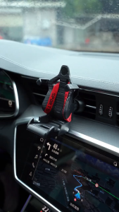 ที่วางโทรศัพรถ างโทรศัพท์มือถือ360 ° หมุนคลิปโทรศัพท์มือถือนำทางคงที่ยึดสนับสนุนรถ