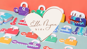 Wooden Key Lock Puzzle Montessori | Mainan Padanan Kunci Kayu Kanak-Kanak Kids Toddlers Travel Toy