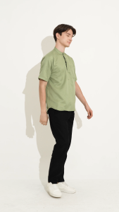 Kaos Koko Modern Lengan Pendek Bahan Toyobo Warna Solid