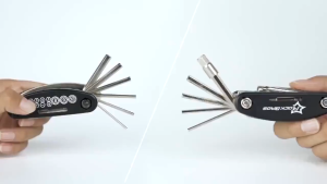 Bike Toolkit Kunci Sepeda Set 16 in 1 Obeng Kunci L Tool Kit United Tools Bicycle Tool Kit Toolset Alat Multifungsi/Multifunction Bicycle Repair ToolKit