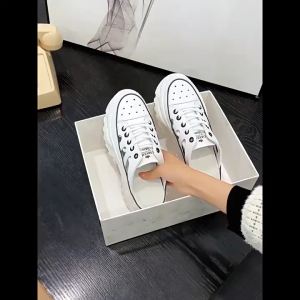 Sandal Slip On Selop Wedges High Top Wanita Premium SSK 2434