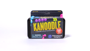 Educational Insights Kanoodle Original Game (no timer)- Age 7+ brain teaser puzzle game 200 puzzles with activity guide