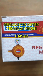 Regulator Gas Tekanan Tinggi Caisar Meter QRH-09 / QRH-08 Regulator Caisar High Pressure PE 1