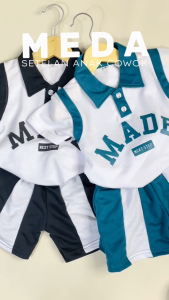 Setelan Baju Anak Cowo MEDA 1-4 Tahun Baju Anak Berkualitas