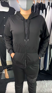 LJ- Men Jacket Fashion Man Woman Motor Jacket Hooded Zip Long Sleeve Sweatshirt Plain Casual Jaket Lelaki Perempuan 外套男女